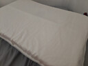 富安娜家纺乳胶枕头泰国进口天然 深睡颈椎枕芯抗菌高枕 59*39*10/12cm 实拍图