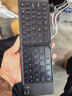 B.O.W航世X23S 折叠键盘蓝牙无线便携适用iPadpro华为metapadmini小米手机笔记本平板充电键盘67键 黑色 实拍图