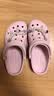 卡骆驰（CROCS）贝雅洞洞鞋男鞋女鞋轻便耐磨一脚蹬拖鞋休闲鞋百搭花园鞋|10126 裸粉-6PI 39 (240mm) 实拍图