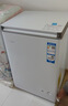 海尔（Haier）100L单温冰柜小型家用小冰柜减霜一级能效冷藏冷冻转换深冷冷柜小冰箱BC/BD-100GHW9D以旧换新 实拍图