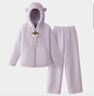 蕉内【刘浩存同款】绒绒506H睡衣男女士仿羊羔绒情侣家居服秋冬季加厚 实拍图