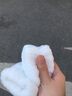 倩挥洗脸手腕带防湿袖吸水手巾护腕挡水运动擦汗护腕洗漱手环 白色手腕带两对 实拍图