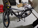 永久锂电池助力电动自行车禧玛诺变速超长续航山地车男女士双碟刹单车 F58摩天灰【助力续航约80-90KM】油碟 26英寸 实拍图