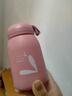 【京东物流送货上门】萌萌兔卡通水杯女牛奶玻璃杯创意便携杯子 粉色萌萌兔 330ml 1只 实拍图