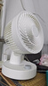 康佳（KONKA）空气循环扇家用风扇台式电风扇轻音节能涡轮对流换气扇摇头电扇交流定频小风扇空调伴侣KF-XH2012S 实拍图
