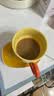 陶瓷杯保温杯垫电热杯垫水杯恒温加热器恒温暖杯器办公室茶座暖奶器保温底座 【柠檬黄】恒温单杯垫 实拍图