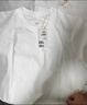 京东京造50支液氨抗皱男士t恤男短袖男款纯棉打底衫内搭春季衣服 白色 L 实拍图