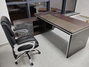 舒炫老板桌总裁办公桌简约现代经理主管办公桌椅组合大班台办公家具 1.8米老板桌+侧柜 实拍图