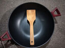 爱仕达不粘锅炒锅平底电磁炉炒菜锅无烟少油硬氧耐磨不沾炒菜锅 黑色 升级无油烟款 32cm 实拍图