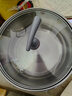 汤锅不锈钢上蒸下煮蒸包子煮面条锅电磁炉燃气灶通用火锅煮锅锅具 不锈钢本色 20cm 实拍图