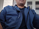 男士休闲外套春秋季连帽夹克2025新款男生帅气防风运动上衣服男夏 LL708雾霾蓝 4XL 160-180斤 实拍图