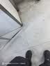 康丽雅K-0058 不锈钢杆地刮 白色硅胶款75CM杆长120CM 卫生间地面清洁刮推水器刮水器 实拍图