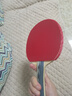 红双喜DHS 天弓5套胶 天弓五 乒乓球胶皮反胶 红色 37度2.1 实拍图
