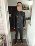 富鋌【头层牛皮】春季立领拉链真皮皮衣夹克男商务男装中年男士外套男 晒单实拍图
