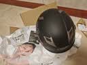野马（YEMA）3c认证329S电动摩托车头盔男夏季双镜片半盔女夏天防晒安全帽 均码 亚黑配透明长镜 实拍图