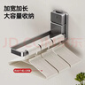 馨沛吸盘毛巾架免打孔挂衣架卫生间阳台衣架收纳架折叠晒袜子神器 实拍图