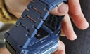适用小天才电话手表磁吸闪扣表带z6pro/z6a/z6s/q2a/d2a/q1a/d3/q1r/z8a/z7s/z7a/z9/y8/n3/u3z5z6 【磁吸闪扣】碧海蓝 适用：Z7/Z7A/Z7S 实拍图