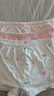 好孩子（gb）儿童内裤女 母婴A类女孩纯棉内裤 5A抗菌平角内裤女-3条装粉红 实拍图