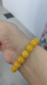 名珀世家蜜蜡手串男女款老蜜蜡单圈鸡油黄手链琥珀蜜蜡生日礼物送女友10mm 实拍图