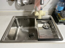 华帝（VATTI）304不锈钢水槽单槽拉丝不锈钢洗菜盆 厨房水槽洗碗盆-以旧换新 实拍图