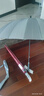 美度（MAYDU）大号雨伞长柄24骨商务晴雨伞M5003烟灰色 实拍图