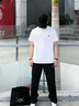 JEANSWEST LIFE真维斯休闲裤子男款秋季宽松运动长裤重磅束脚裤春秋款男裤潮 实拍图