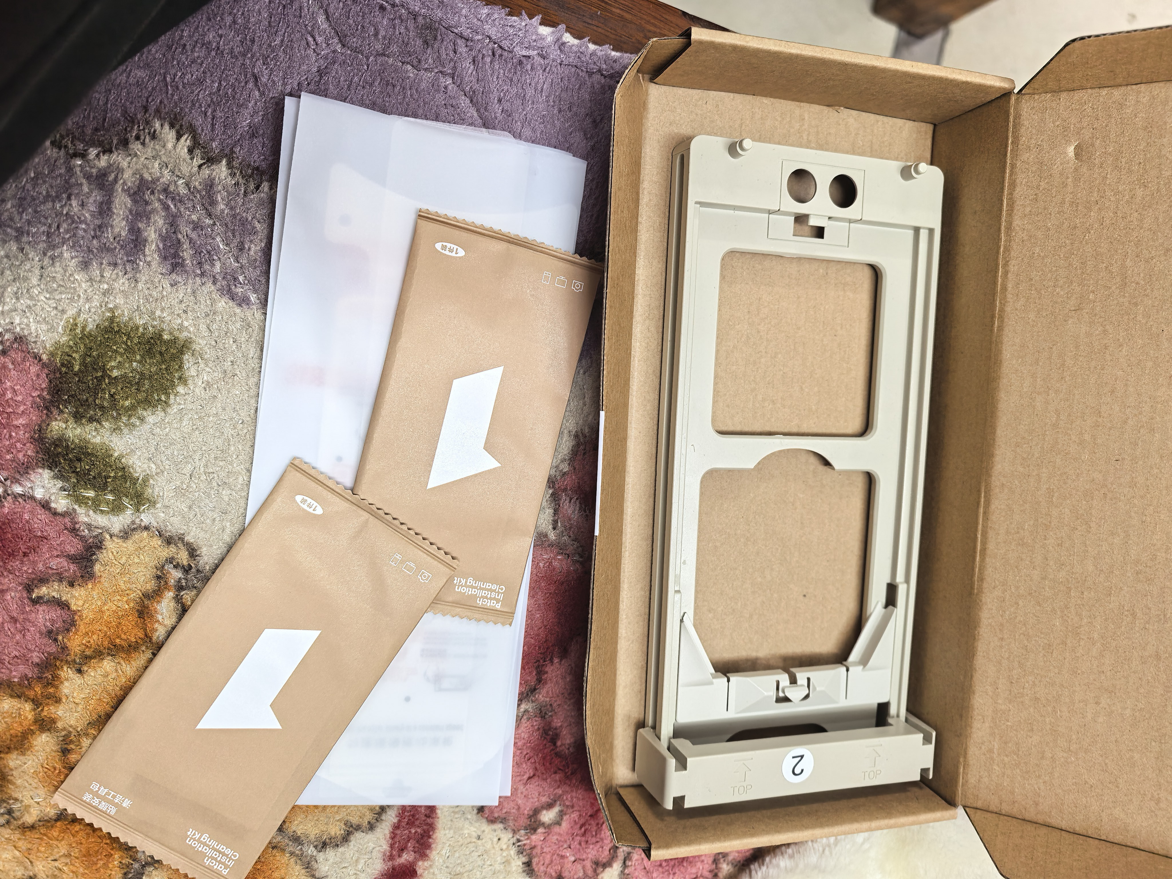 第一卫DIVI【冰瓷膜I双片装】适用华为Pura80pro手机膜全胶P80pro+/ultra钢化膜高清软膜防指纹全覆盖无尘仓 实拍图