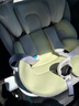 路途乐（lutule）儿童安全座椅汽车用婴儿车载0-4-12岁360旋转iSize 乐智棕野绿 实拍图