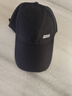 【热巴同款】加大棒球帽帽子男女大头围显脸小春夏字母百搭棒球帽 侧标-黑色 实拍图