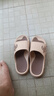 回力运动拖鞋男浴室内户外不易滑厚底凉拖鞋HL39391棕色41-42码 实拍图