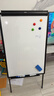得力支架式白板60*90cm A型架带架夹纸磁性白板办公会议写字板海报广告展示架纸夹黑板 儿童画板 7890 实拍图