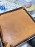 蛋糕卷模具瑞士卷烤盘烤箱雪花酥盘正方形28x28方盘家用烘焙工具 28*28方形烤盘【送折边油布】 实拍图