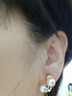 老银匠s925银饰品女淡水珍珠银耳坠女百搭温柔银耳饰女送女友七夕礼物 实拍图