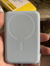 倍思 【3C认证】Magsafe磁吸自带C线充电宝30W快充无线移动储能户外电源10000毫安苹果17户外储能电源 实拍图