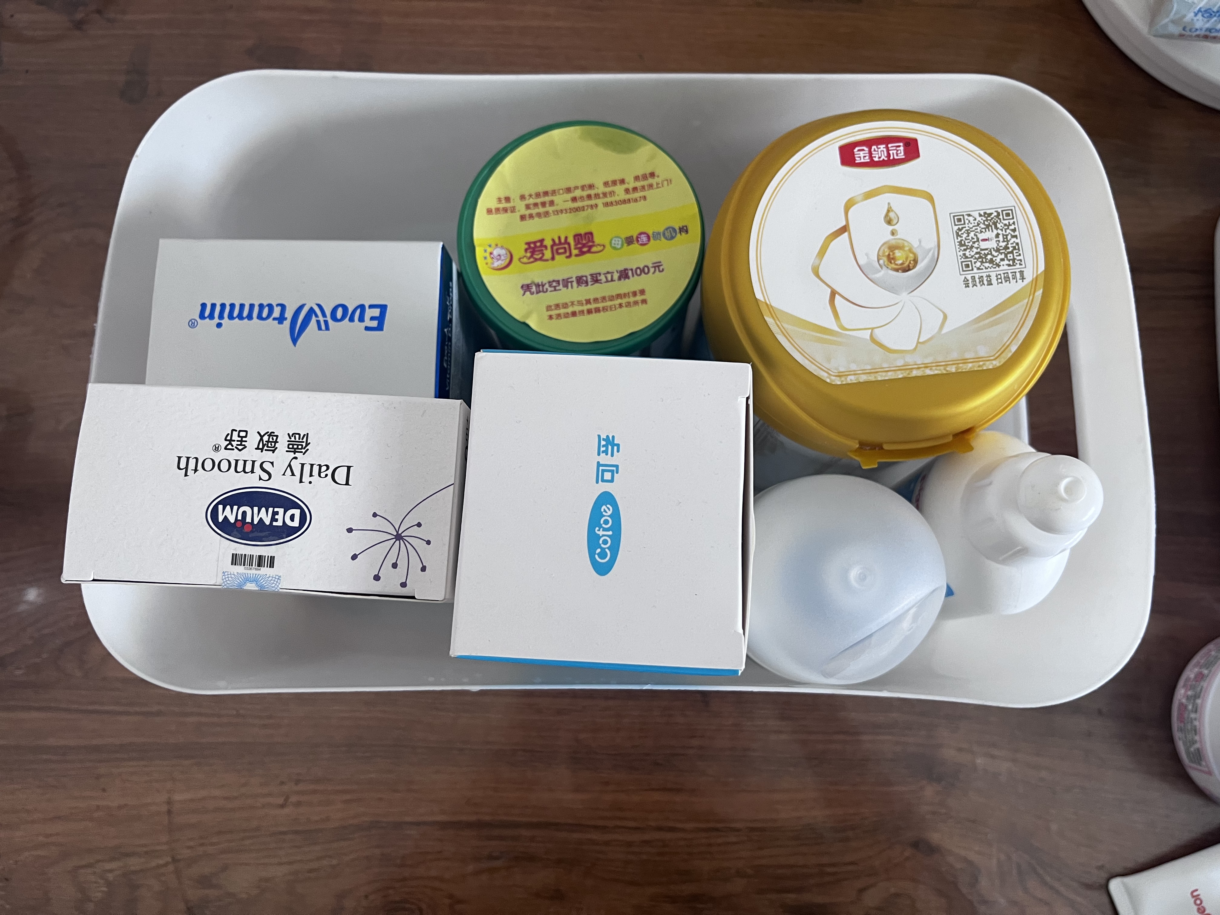 晟旎尚品收纳盒 整理筐杂物储物盒桌面收纳盒玩具内衣收纳盒零食杂物箱 大号加厚【30.5*20*12】5个装 无盖 实拍图