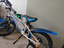 凤凰（Phoenix）儿童自行车山地车男女学生脚踏车6-15岁童车 霸道 白蓝色 18寸 实拍图