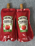 亨氏(Heinz) 番茄酱 袋装番茄沙司320g*2袋 意大利面薯条酱 实拍图