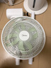 美的（Midea）【幸运草安睡1S】一级能效直流变频声控电风扇家用遥控卧室静音落地扇台式桌面抗菌大风力转页扇 实拍图