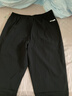 鸿星尔克运动裤男春夏季新款户外休闲梭织束口长裤九分裤男士裤子卫裤男裤 【四季常规束脚款】正黑-2103 2XL 实拍图