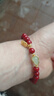 今夕朱砂手串女士手链转运珠佛珠本命年马年送女友情侣礼物礼品 6mm朱砂玉葫芦手链女 实拍图