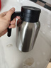 炊大皇保温壶316L不锈钢大容量家用热水壶暖瓶一体无缝内胆2L（流光银） 实拍图