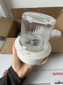 摩飞电器（Morphyrichards）柔音破壁机家用豆浆机轻音全自动1.5L大容量多功能料理机十重降噪自动清洗定时预约免滤无渣 【研磨双杯】MR4017椰奶白 实拍图