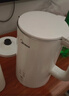 美的（Midea）电水壶热水壶电热水壶304食品级不锈钢无缝内胆双层防烫1.7L大容量1800W智能断电泡茶SHJ1721 实拍图