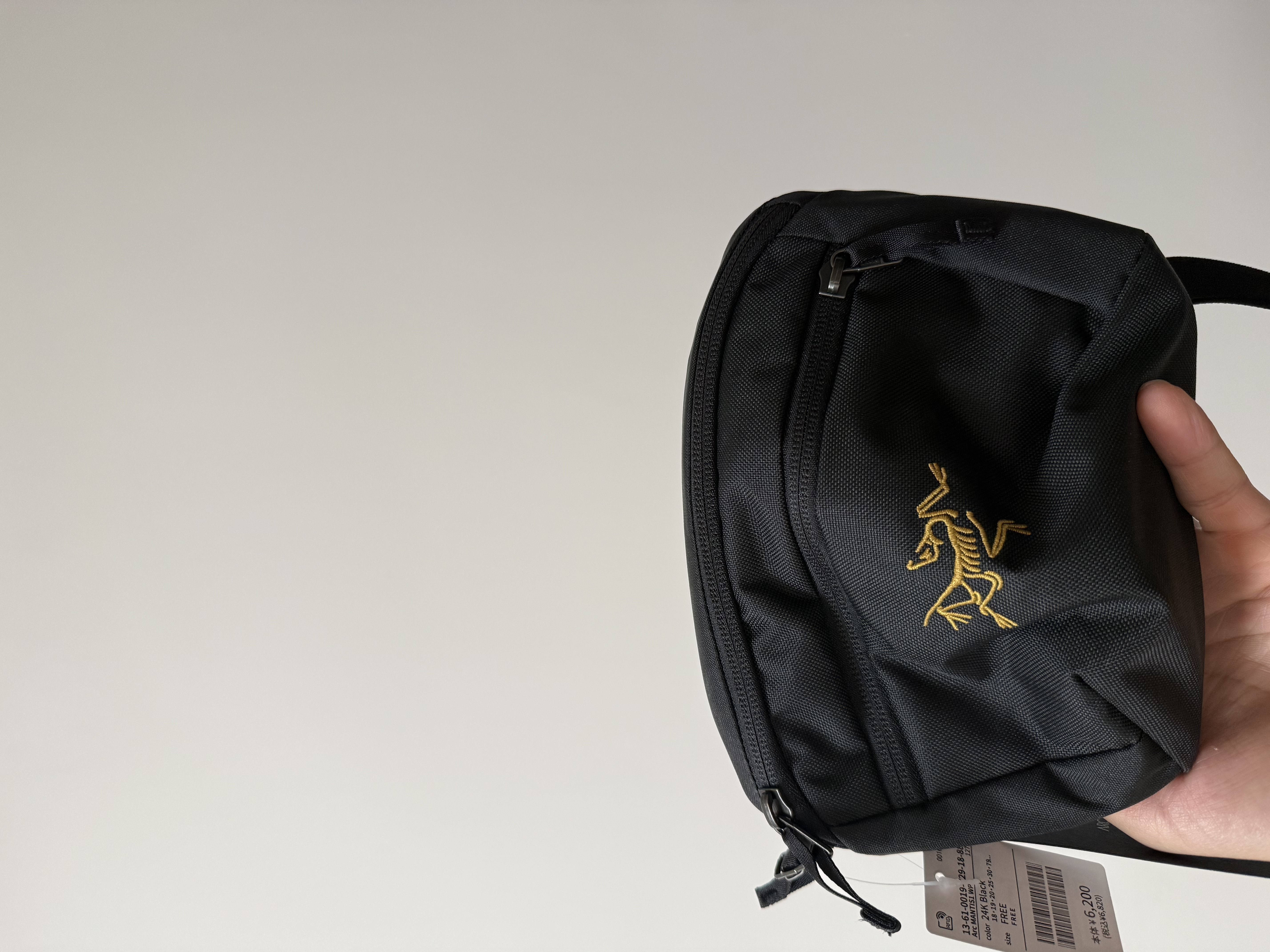 ARC'TERYX始祖鸟 MANTIS 1 WAIST PACK 便携 男女同款 腰包 RUNE / SEA SALT/雅致棕/流木白 均码 实拍图