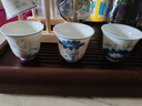 MULTIPOTENT茶杯手绘陶瓷青花山水薄胎瓷主人杯6杯礼盒装新年礼物 实拍图
