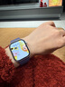 Apple/苹果 Watch S11 智能手表GPS款42毫米银色铝金属表壳雾紫色运动型表带S/M MEUT4CH/B 实拍图