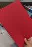 天章 （TANGO）A4 80g大红色彩色复印纸 深红色打印纸非厚卡纸 学生手工彩纸 座签文件 贺卡请柬打印  500张/包 实拍图