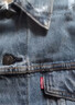 Levi's李维斯情侣同款美式经典复古休闲时尚潮牌修身牛仔夹克外套 深蓝色 XS 实拍图