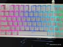 GANSS 3104TPro/3087TPro/3108TPro客制化机械键盘104键高斯三模RGB无线键盘蓝牙有线插拔办公游戏键盘 3104TPro白色【GASKET结构】三模RGB KTT静音红轴 实拍图