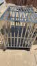 金百特 【不锈钢狗笼子】 金毛狗笼子中大型犬狗笼子宠物狗狗笼子狗屋高档狗别墅 长110*宽72*高95cm（激光满焊） 实拍图